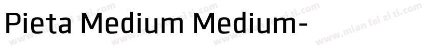 Pieta Medium Medium字体转换